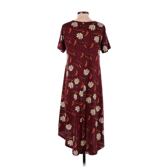LuLaRoe Carly Swing Dress High/Low Size Small (Oversized) - Picture 2 of 2